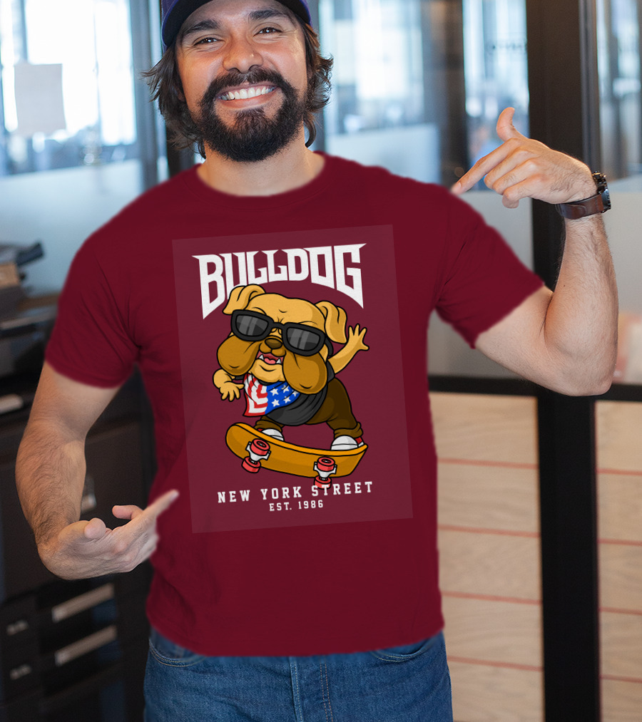 Bulldog New York Street Est. 1986 T-Shirt