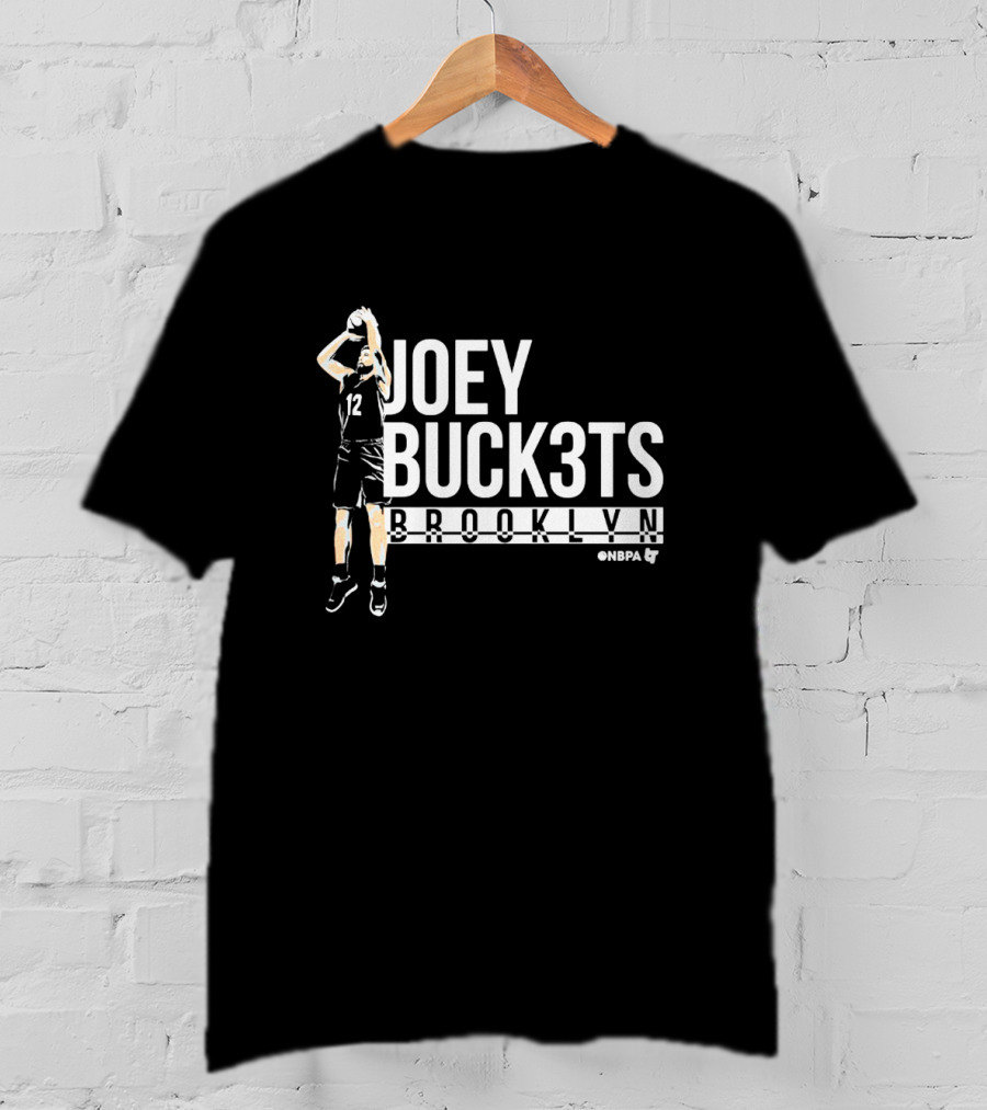 Joey Buck3Ts Brooklyn Nbpa Basketball Player T-Shirt