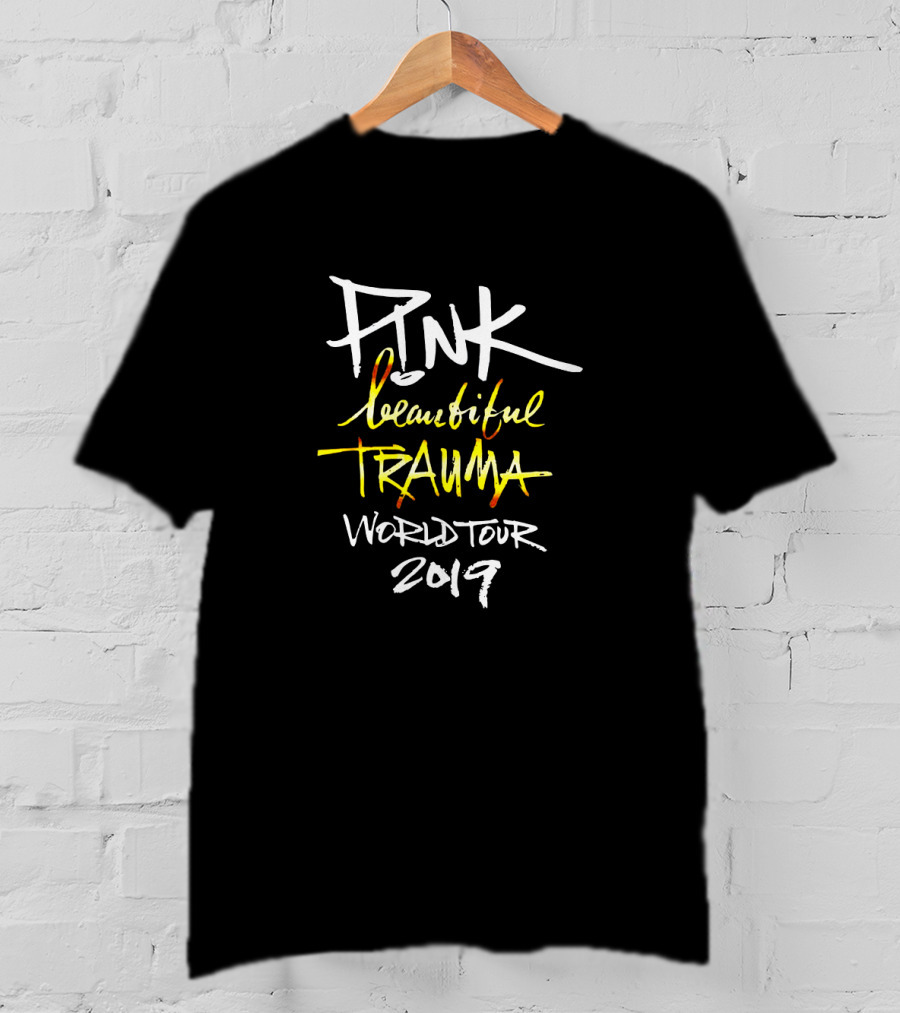 Pink Beautiful Trauma World Tour 2019 T-Shirt