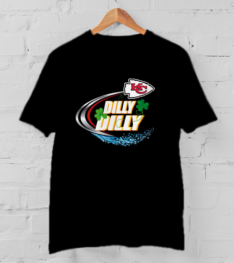 Dilly Dilly Kansas City Chiefs Shamrock T-Shirt