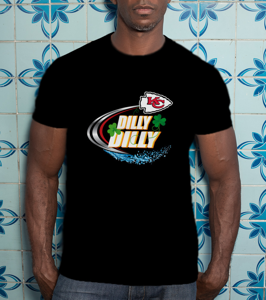 Dilly Dilly Kansas City Chiefs Shamrock T-Shirt