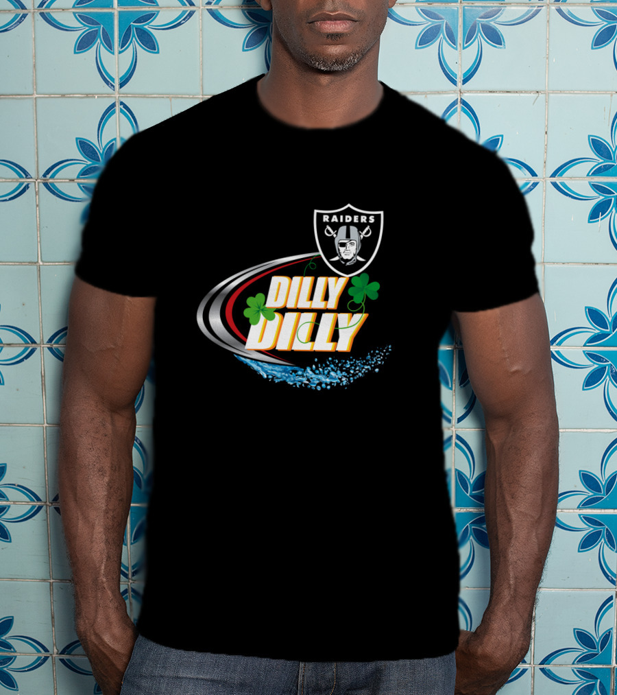Dilly Dilly Raiders Clover And Splash Theme T-Shirt