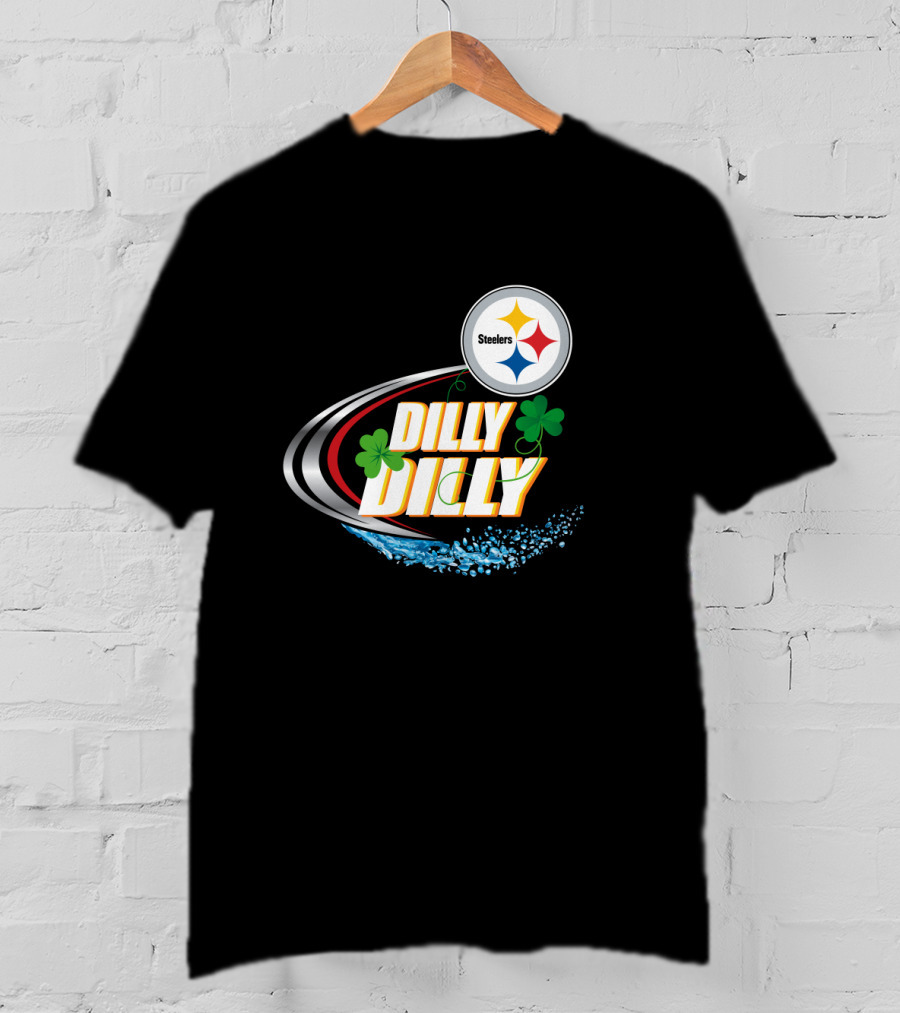Dilly Dilly Pittsburgh Steelers Clover T-Shirt