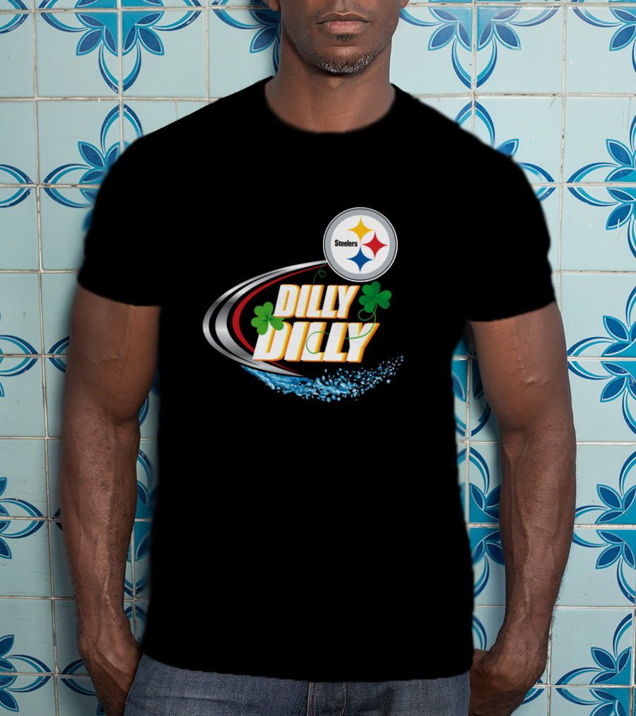 Dilly Dilly Pittsburgh Steelers Clover T-Shirt