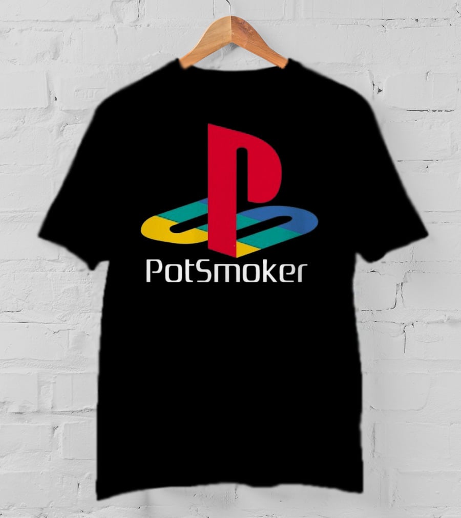 PotSmoker PlayStation T-Shirt