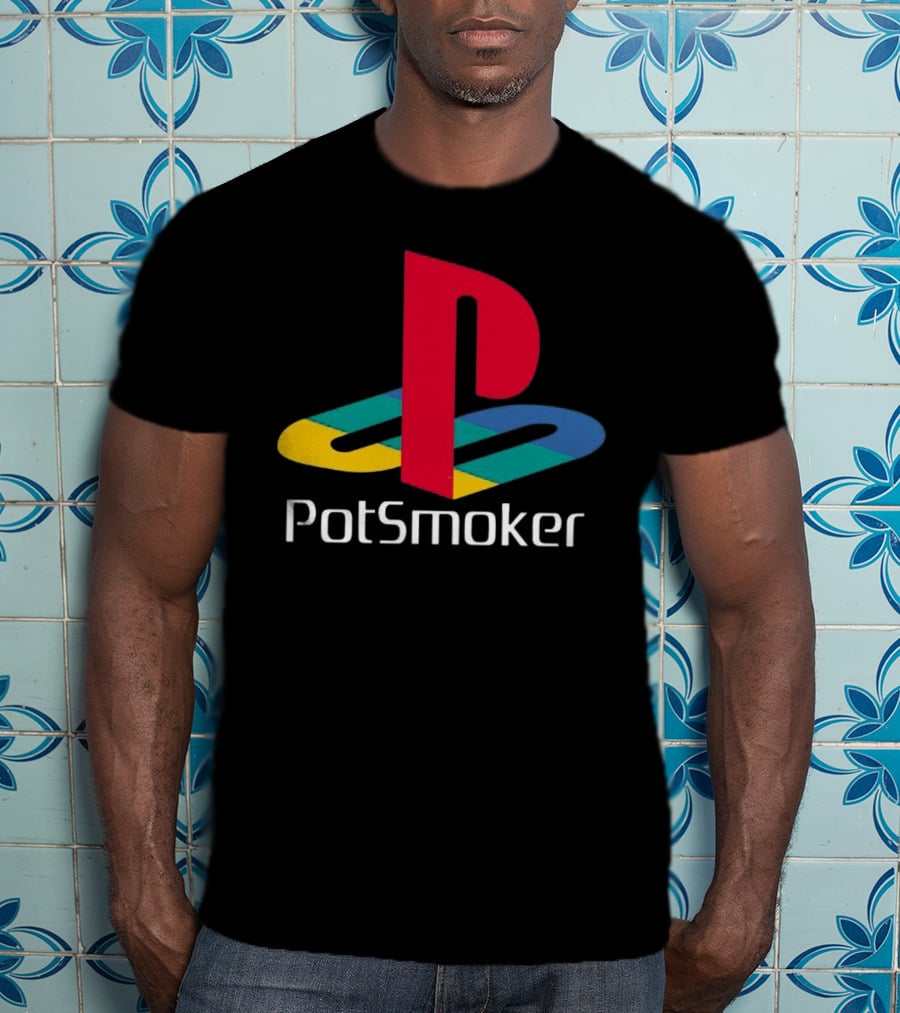 PotSmoker PlayStation T-Shirt