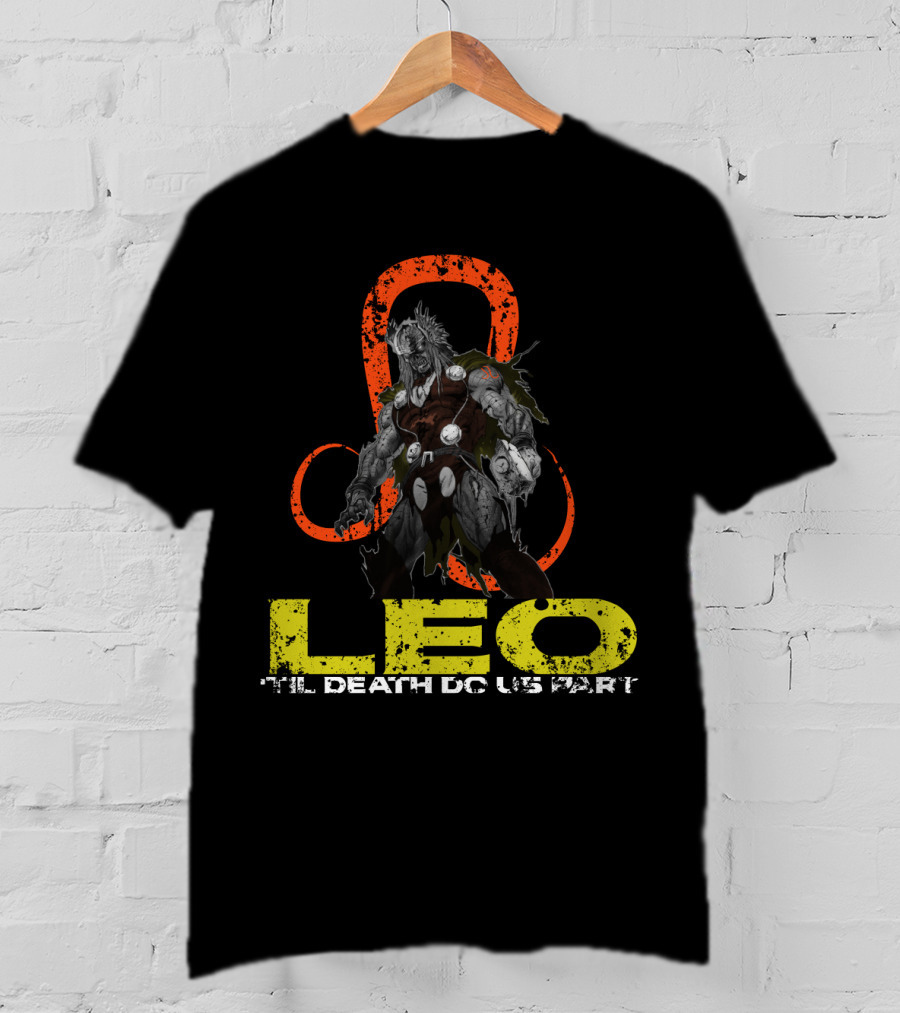 Leo 'Til Death Do Us Part Thor Zombie Marvel Fans T-Shirt