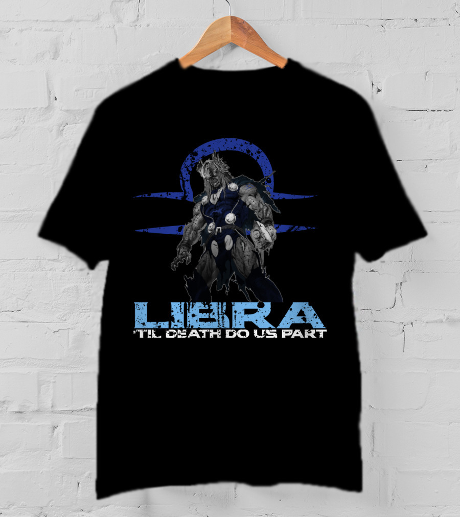Libra Thor Zombie Marvel 'Til Death Do Us Part T-Shirt