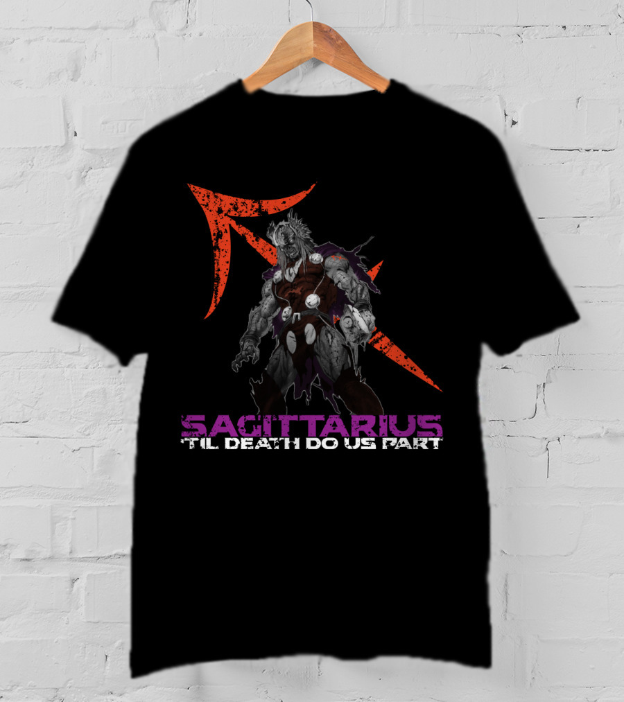 Sagittarius Til Death Do Us Part Zombie Thor Marvel T-Shirt