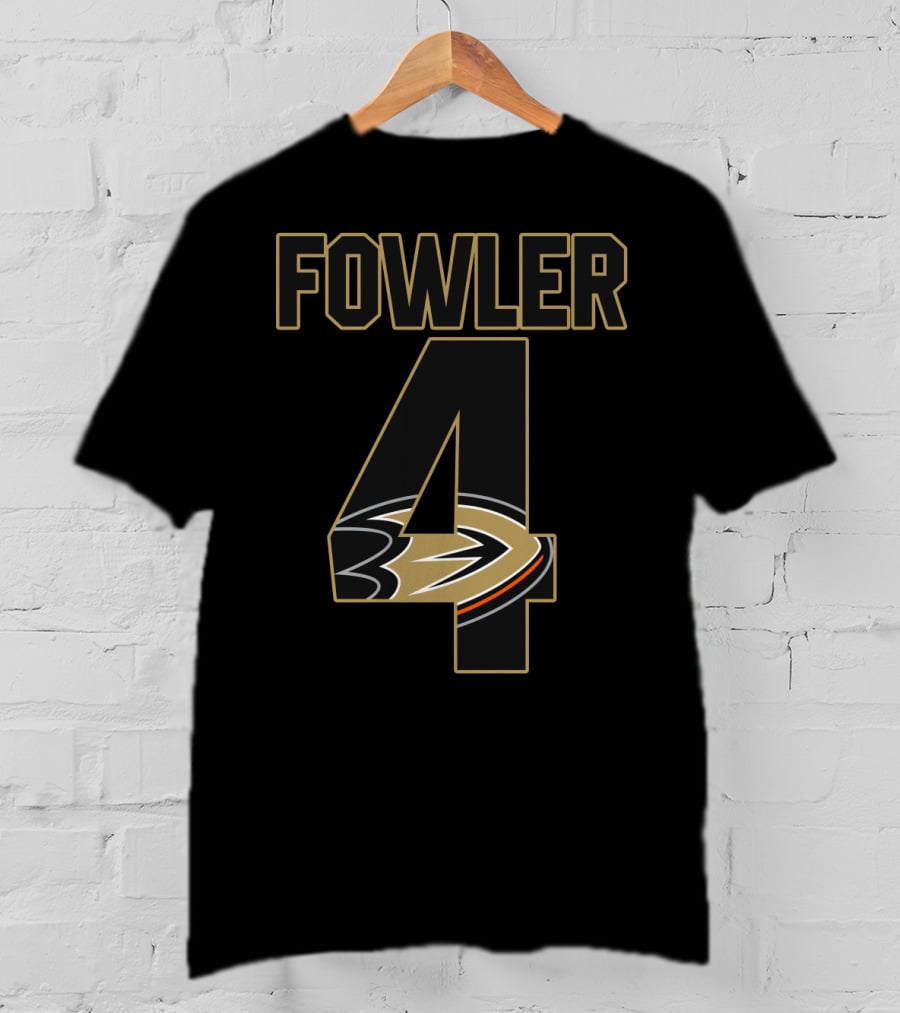 Anaheim Ducks Cam Fowler Number 4 NHL T-Shirt