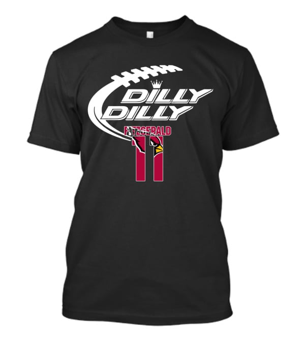 Arizona Cardinals Fitzgerald 11 Dilly Dilly Football T-Shirt