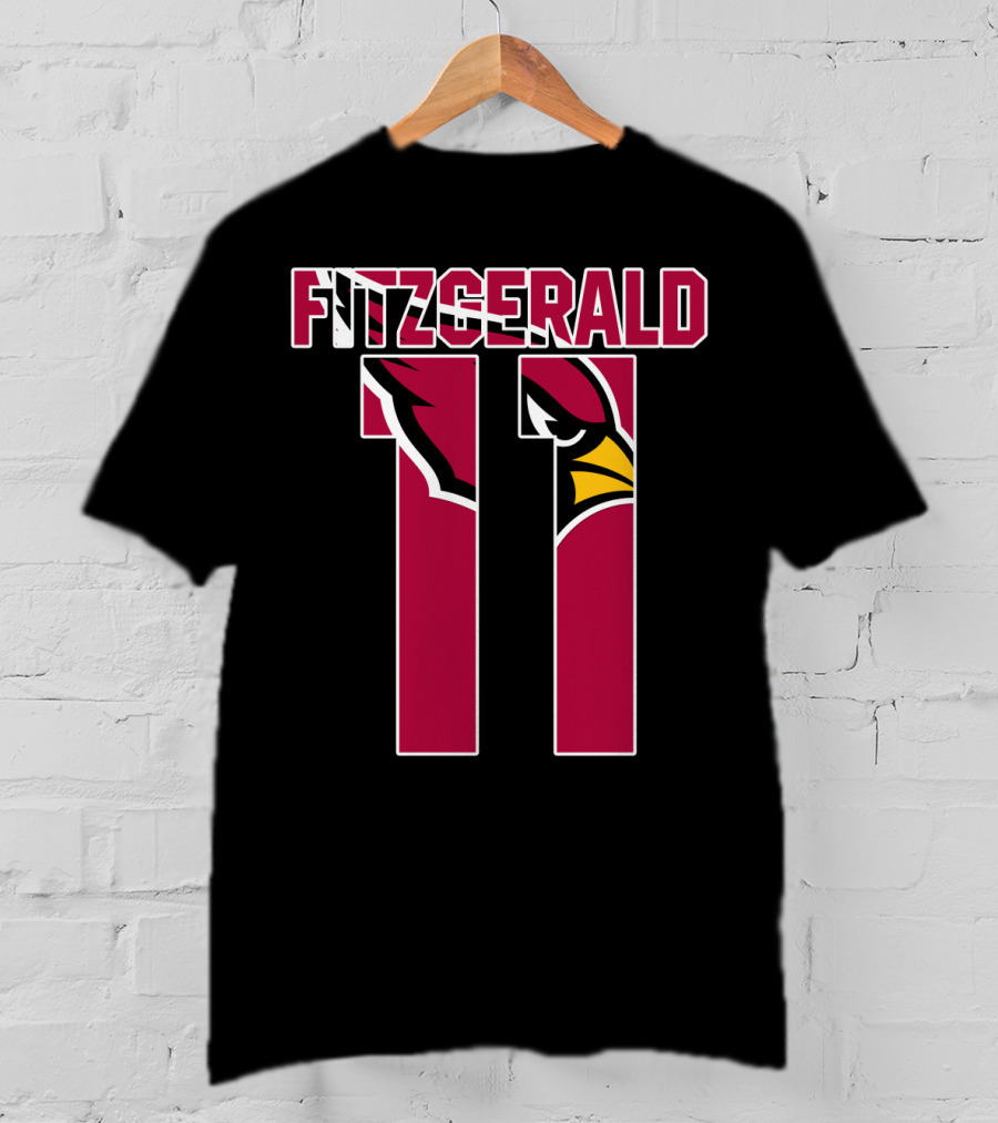 Fitzgerald 11 Arizona Cardinals Player Jersey T-Shirt