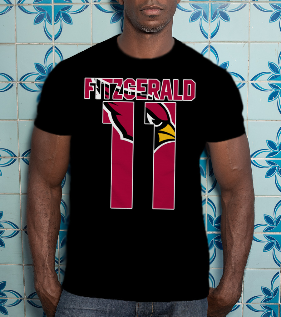 Fitzgerald 11 Arizona Cardinals Player Jersey T-Shirt
