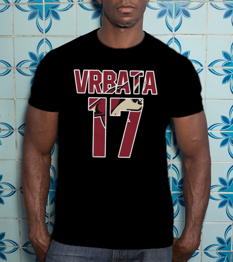 Arizona Coyotes Radim Vrbata 17 NHL Hockey Jersey T-Shirt