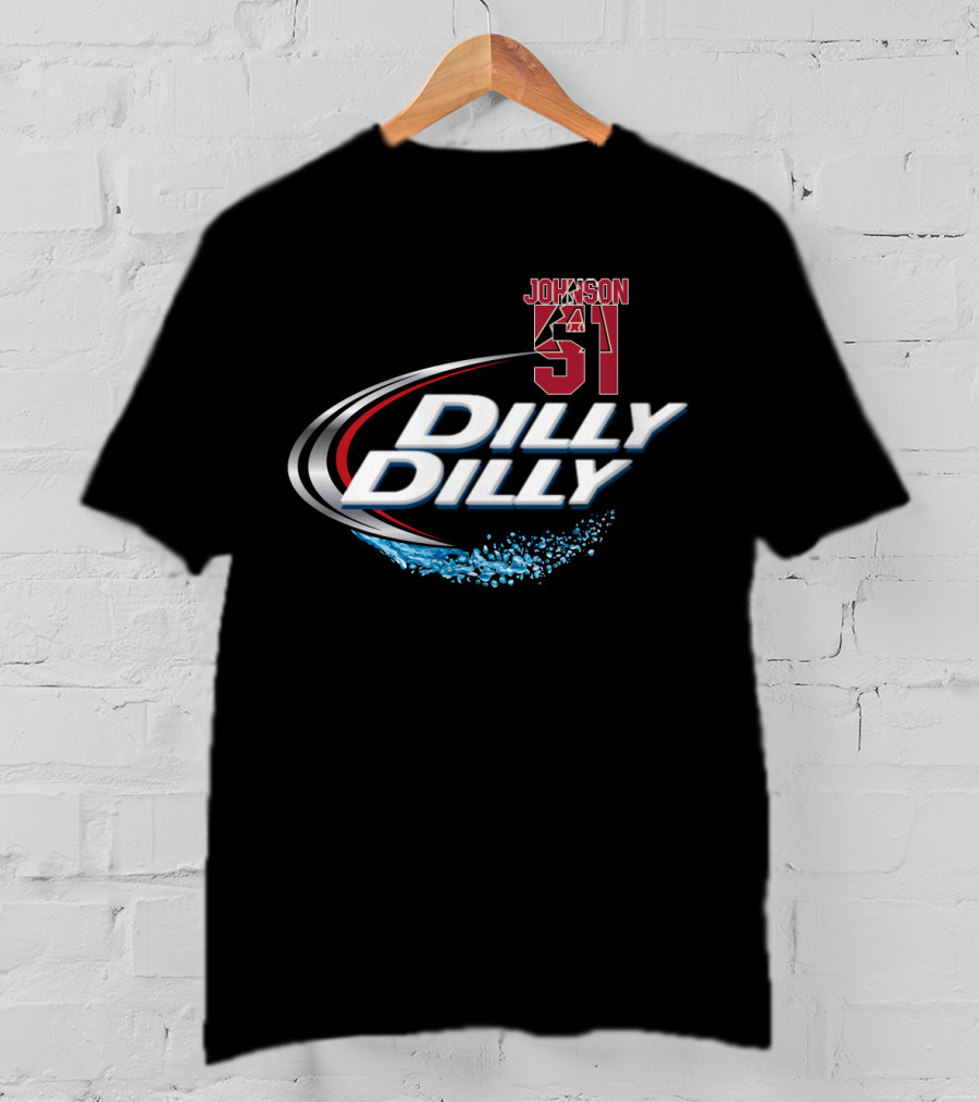 Dilly Dilly Arizona Diamondbacks Randy Johnson 51 Jersey T-Shirt