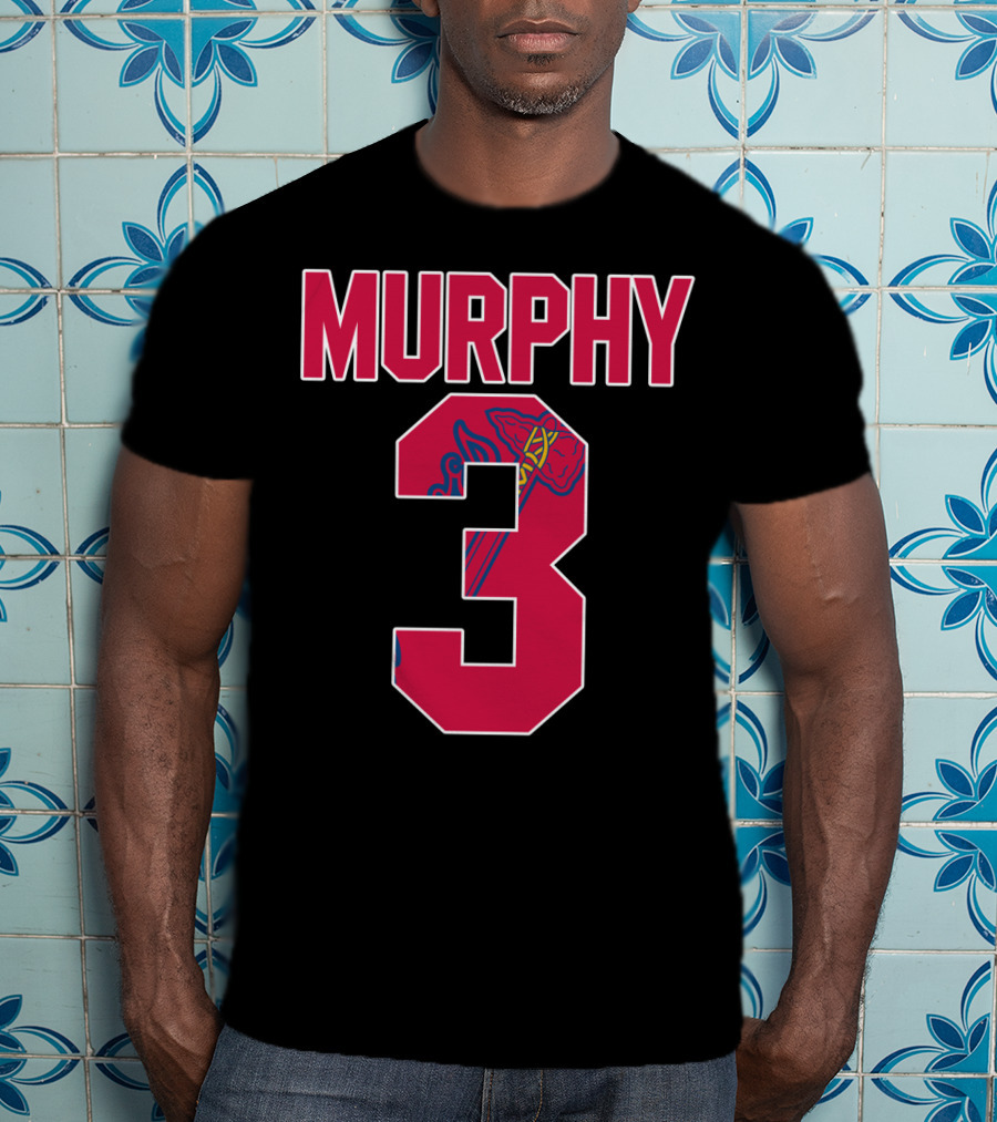 Atlanta Braves Dale Murphy Number 3 Jersey With Iconic Tomahawk T-Shirt
