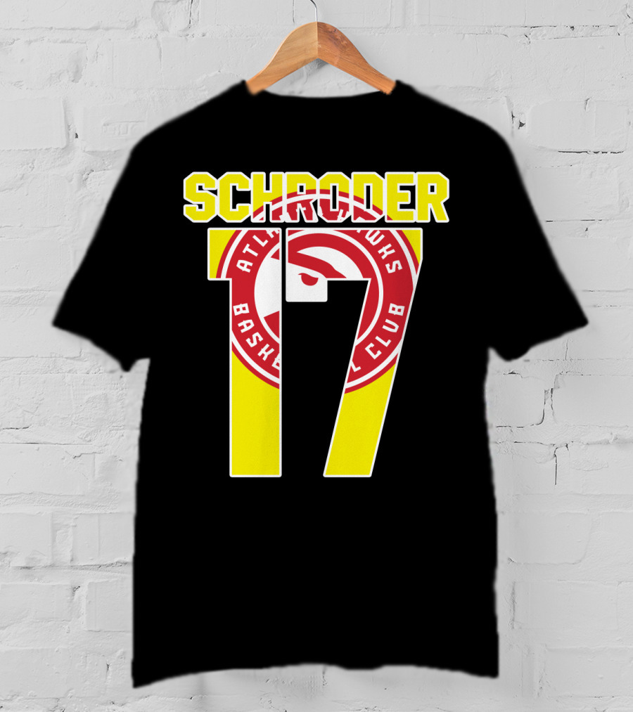 Schroder 17 Atlanta Hawks Basketball Club T-Shirt