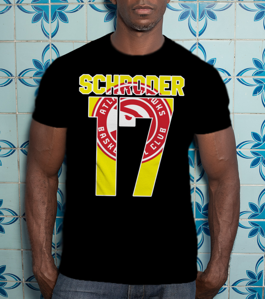 Schroder 17 Atlanta Hawks Basketball Club T-Shirt