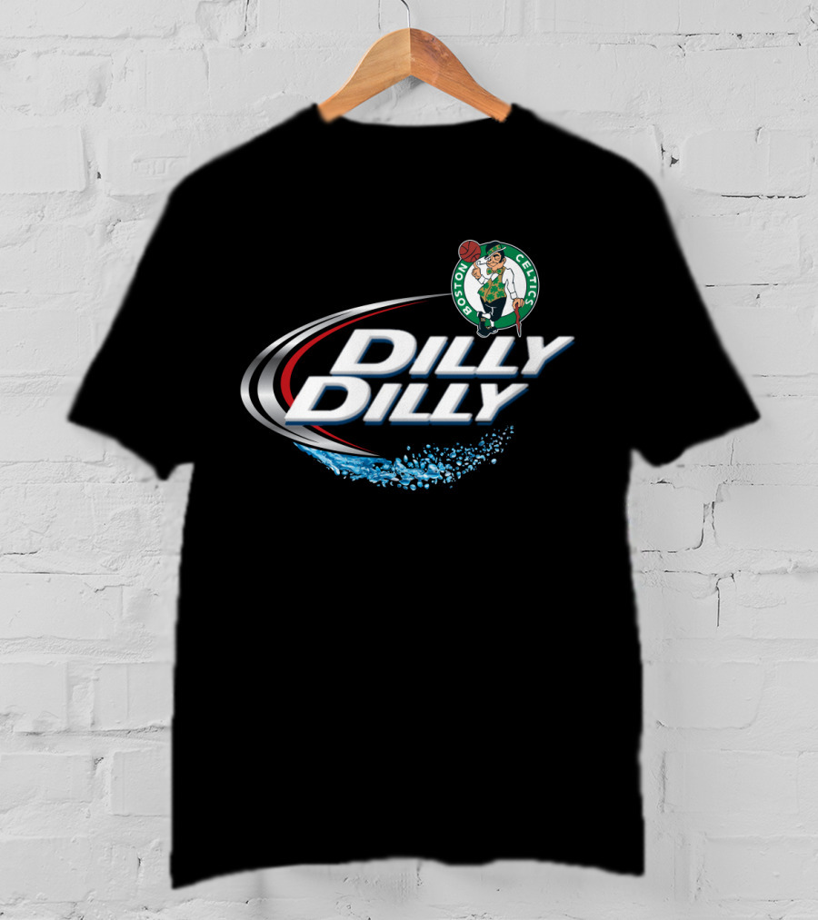 Boston Celtics Dilly Dilly Fan Apparel With Iconic Basketball Team T-Shirt