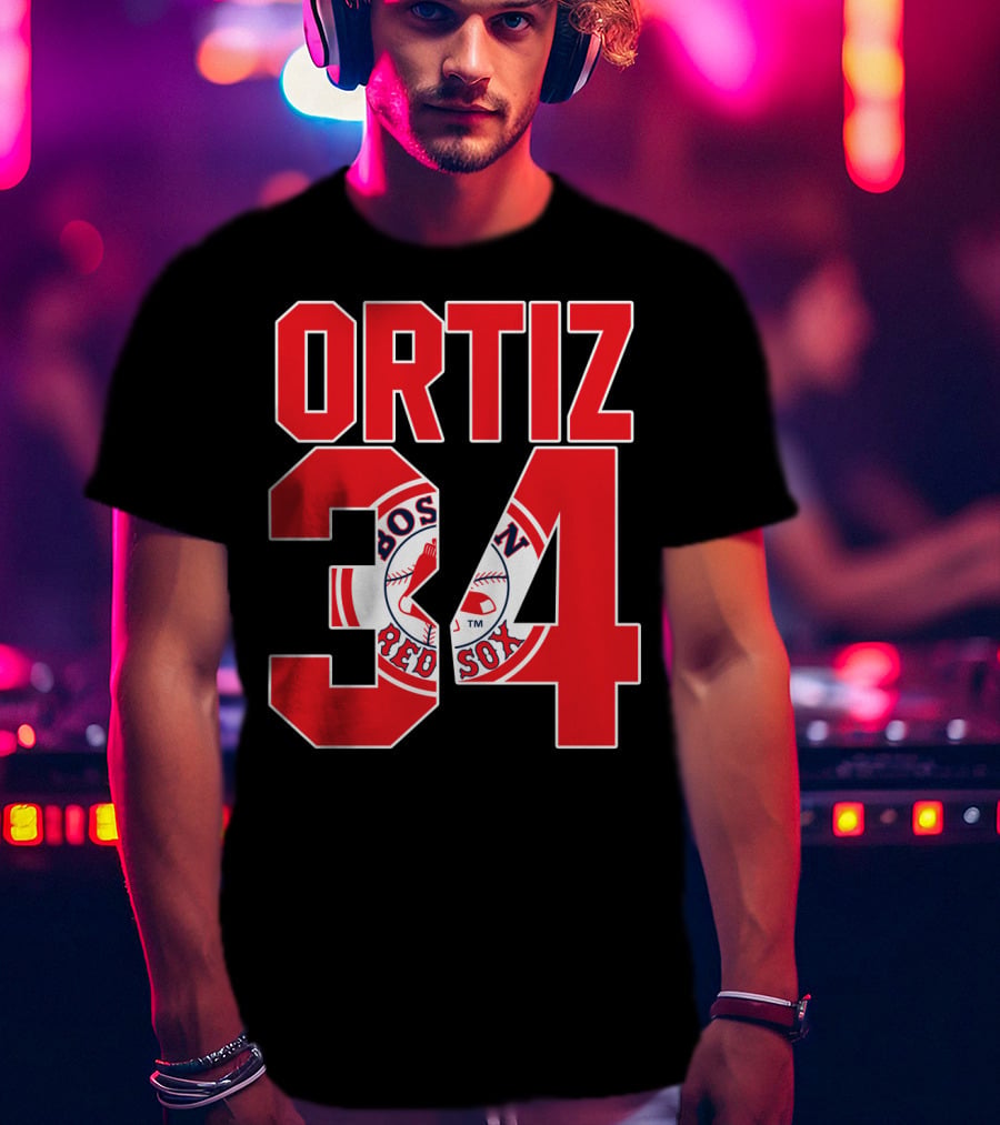 Boston Red Sox Ortiz T-Shirt