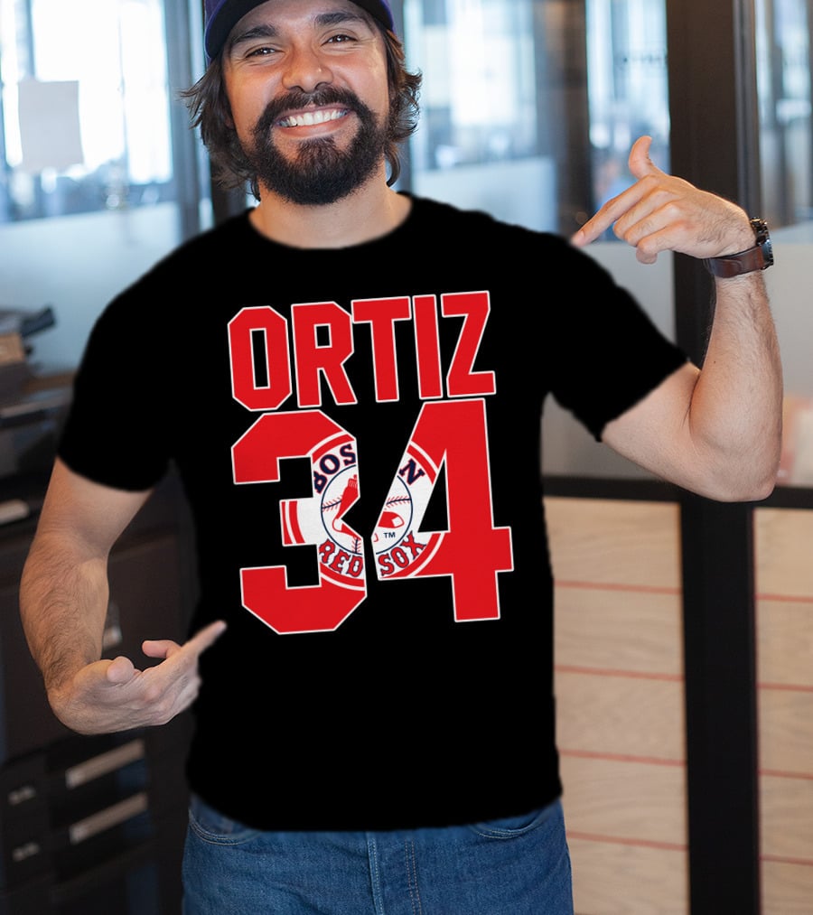 Boston Red Sox Ortiz T-Shirt
