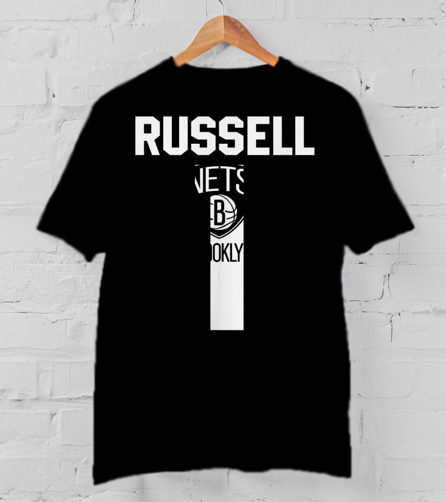 Russell Brooklyn Nets 1 T-Shirt