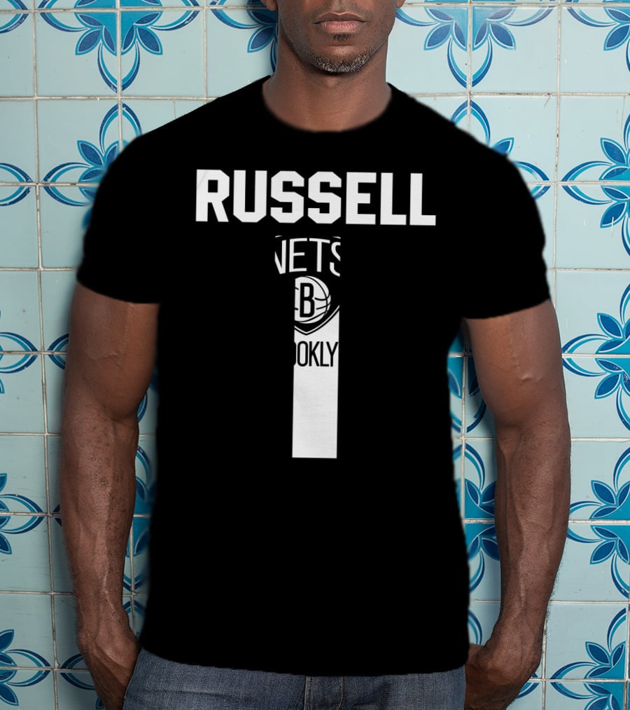 Russell Brooklyn Nets 1 T-Shirt