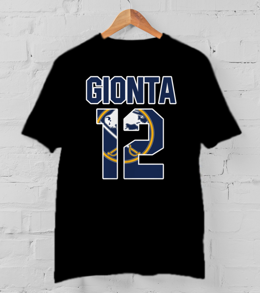 Brian Gionta 12 Buffalo Sabres NHL T-Shirt