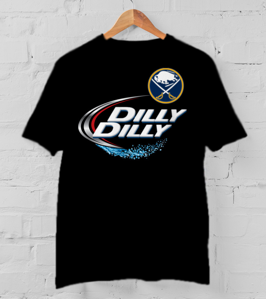 Buffalo Sabres Dilly Dilly Slogan With Iconic Hockey T-Shirt