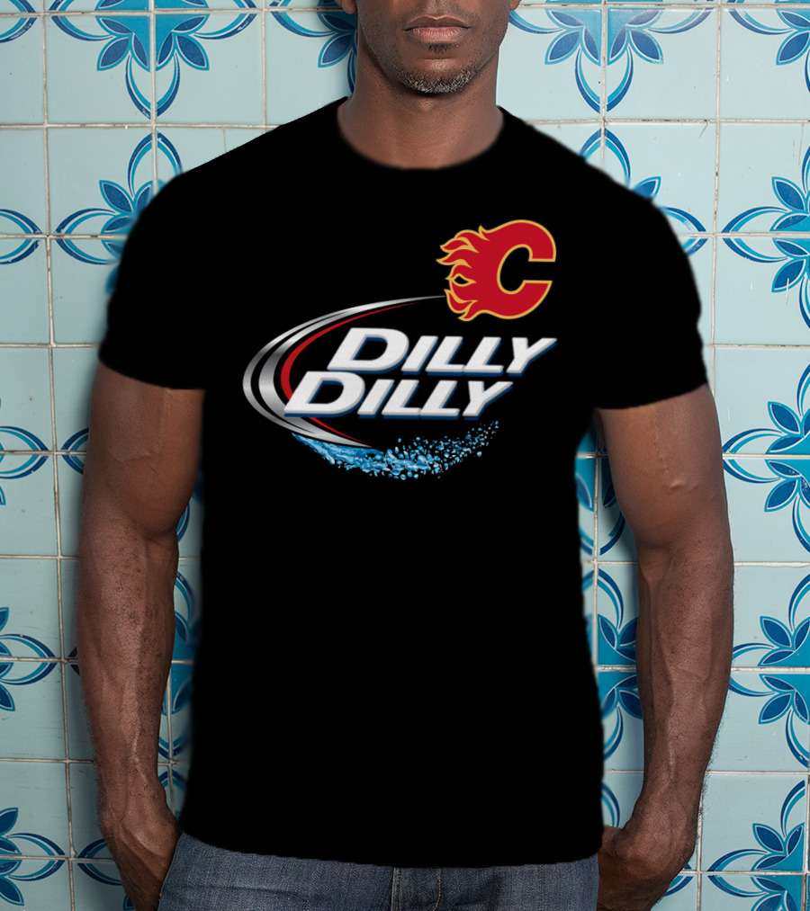 Calgary Flames Dilly Dilly Hockey Fans T-Shirt
