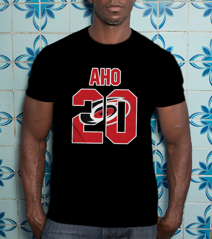 Aho 20 Carolina Hurricanes NHL Sebastian Aho T-Shirt