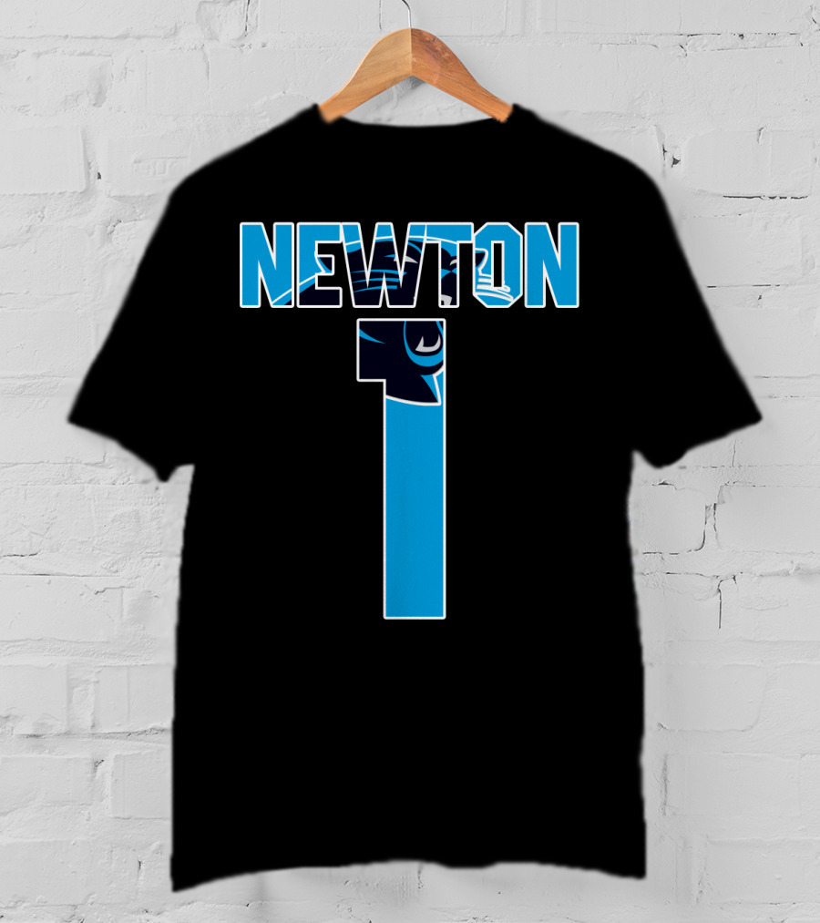 Newton Panthers Number 1 T-Shirt