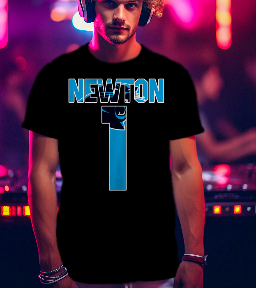 Newton Panthers Number 1 T-Shirt