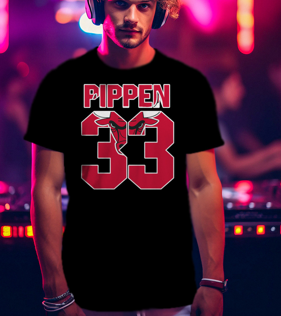 Pippen 33 Chicago Bulls T-Shirt