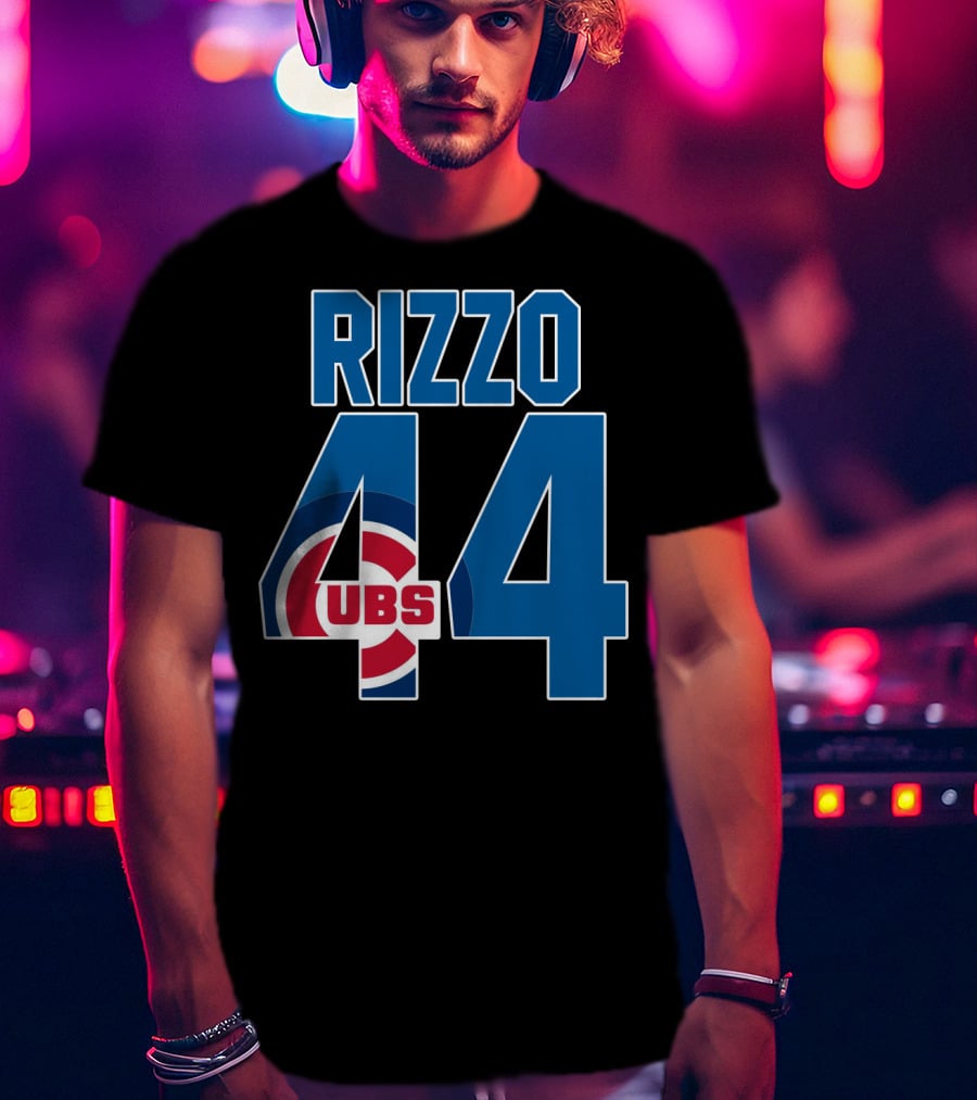 Rizzo 44 Chicago Cubs T-Shirt
