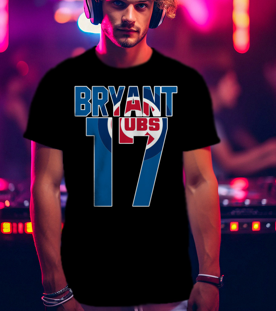 Bryant 17 Chicago Cubs T-Shirt