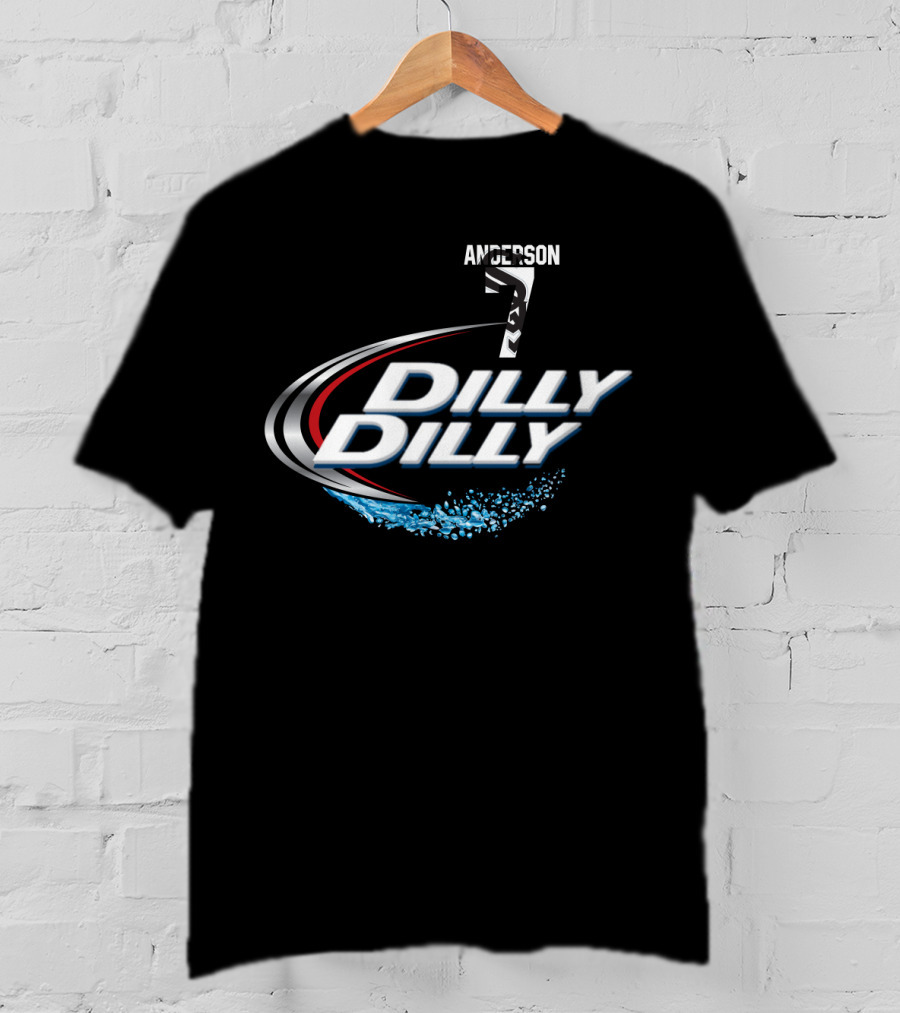Chicago White Sox Tim Anderson Number 7 Dilly Dilly Majestic T-Shirt