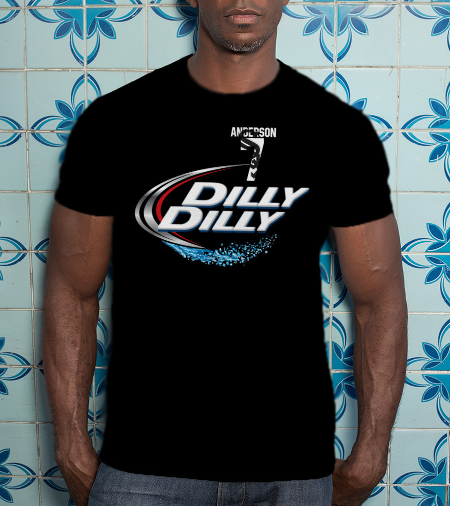 Chicago White Sox Tim Anderson Number 7 Dilly Dilly Majestic T-Shirt