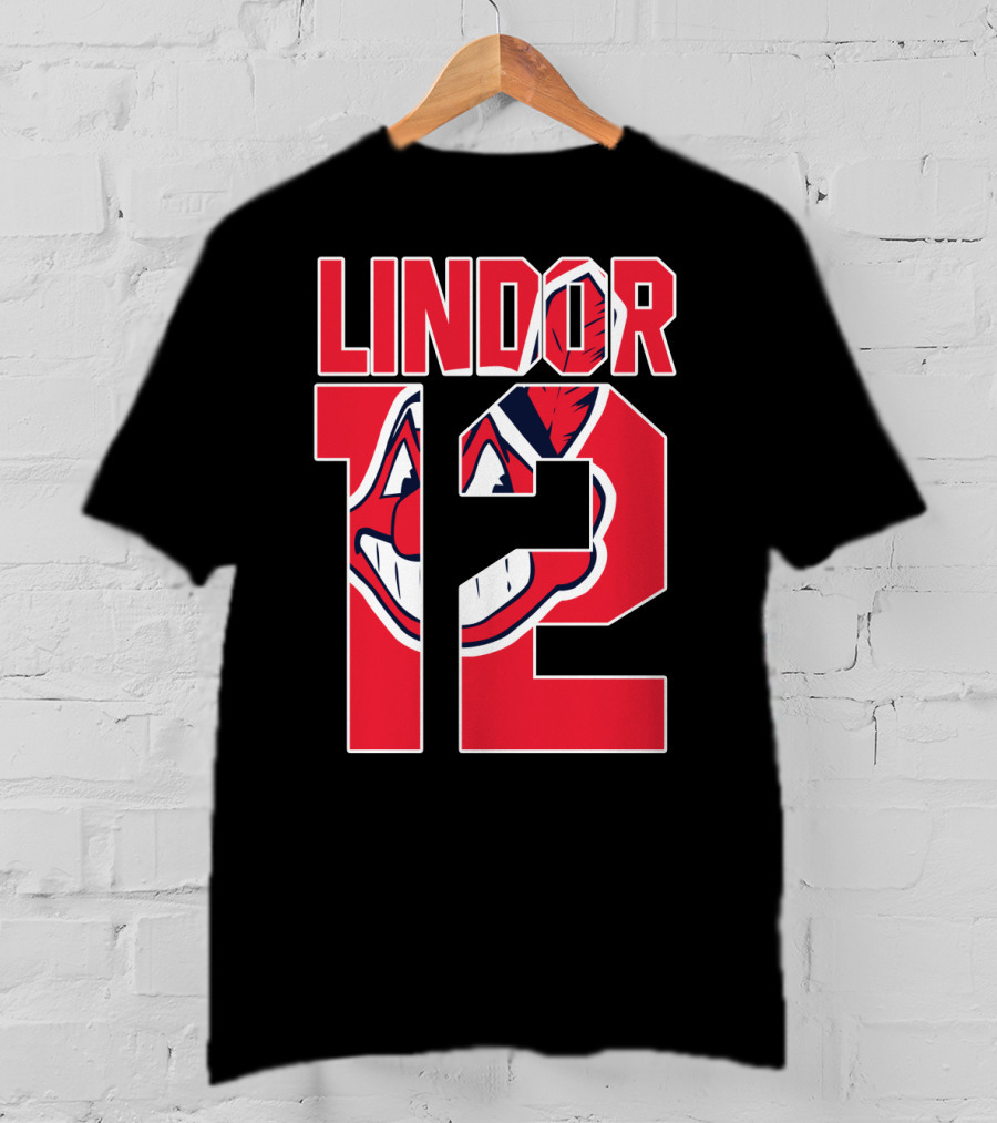 Lindor 12 Cleveland Indians T-Shirt