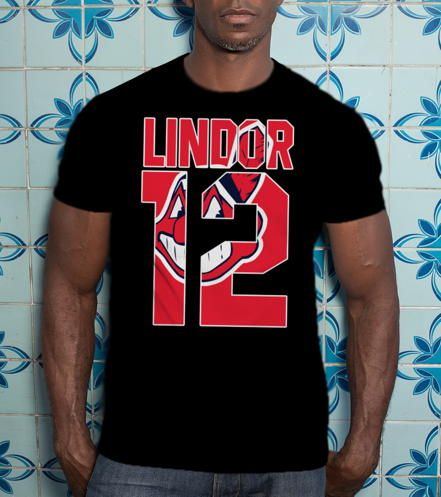 Lindor 12 Cleveland Indians T-Shirt