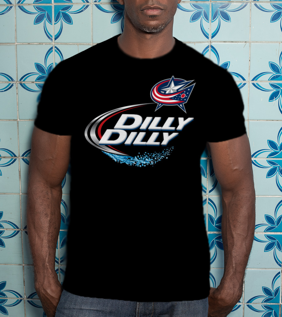 Columbus Blue Jackets Dilly Dilly Fan NHL Hockey T-Shirt
