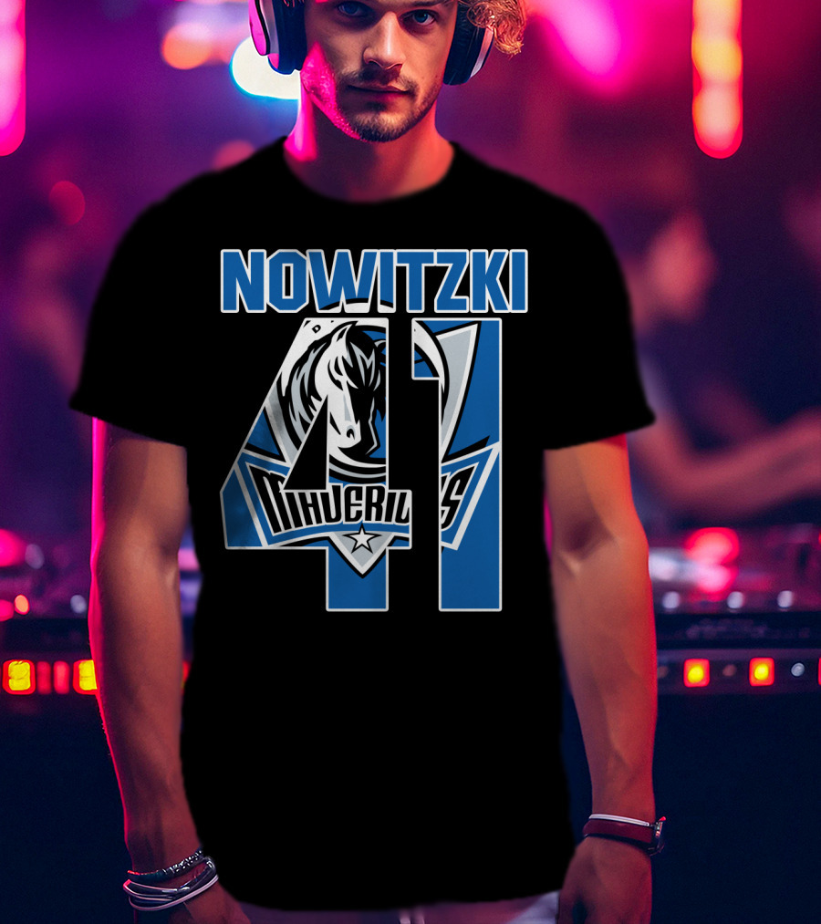 Nowitzki 41 Mavericks T-Shirt