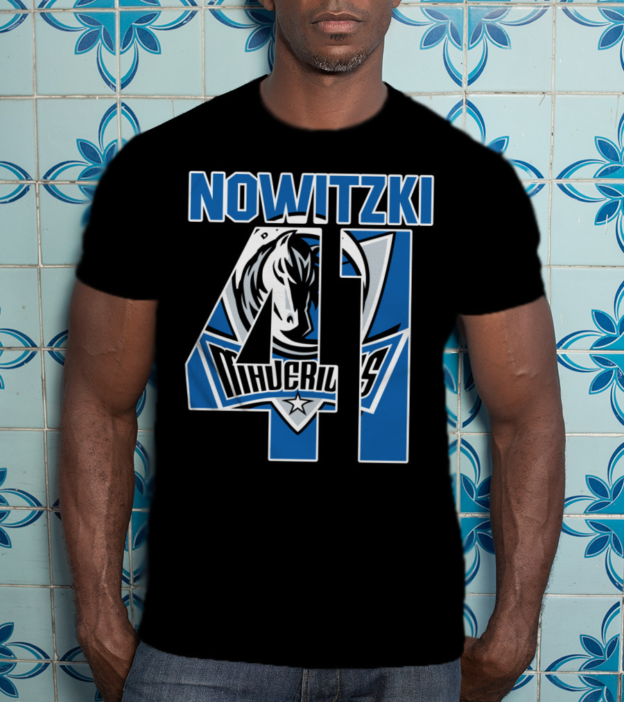 Nowitzki 41 Mavericks T-Shirt