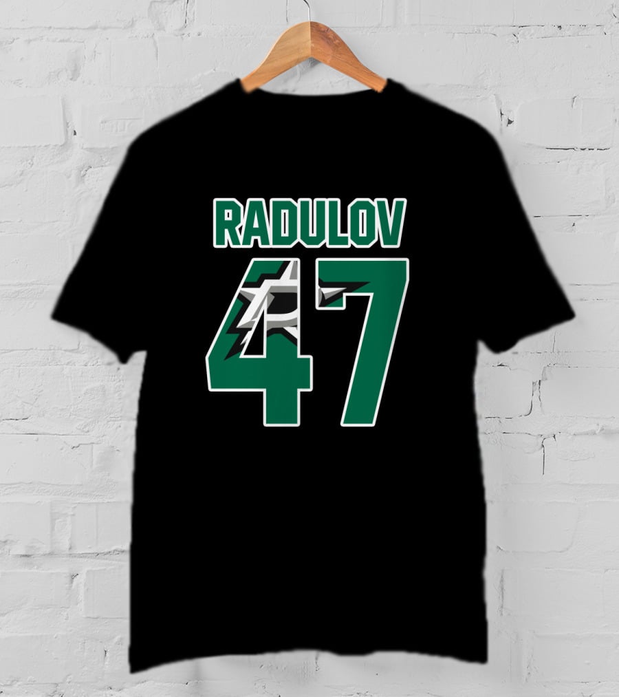Dallas Stars Radulov 47 NHL Hockey Jersey Number T-Shirt