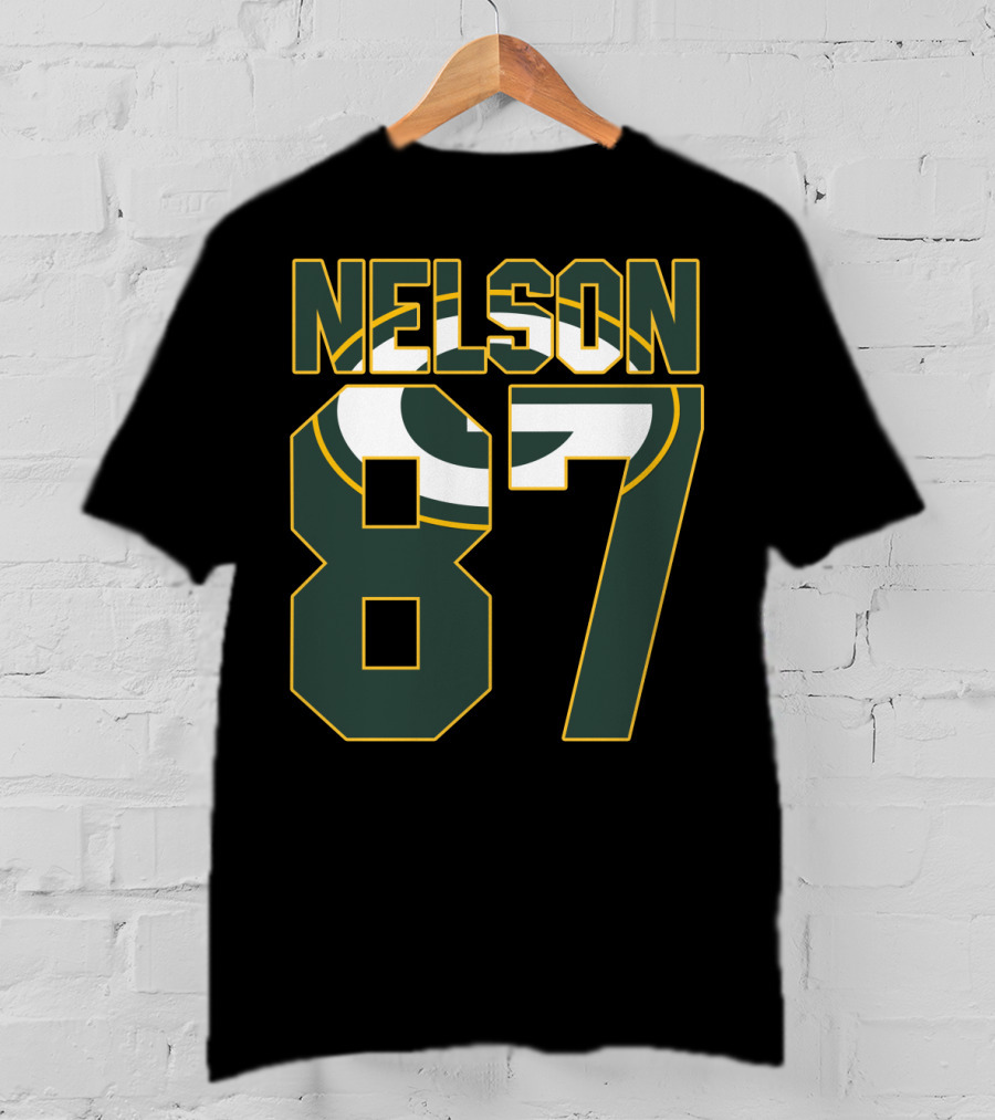 Green Bay Packers Jordy Nelson 87 Fan Gear T-Shirt