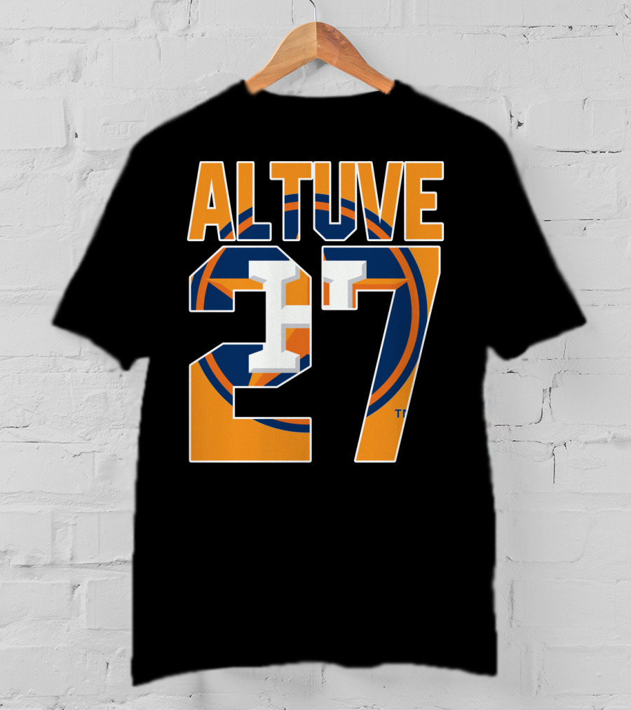 Altuve 27 Houston Astros Baseball T-Shirt