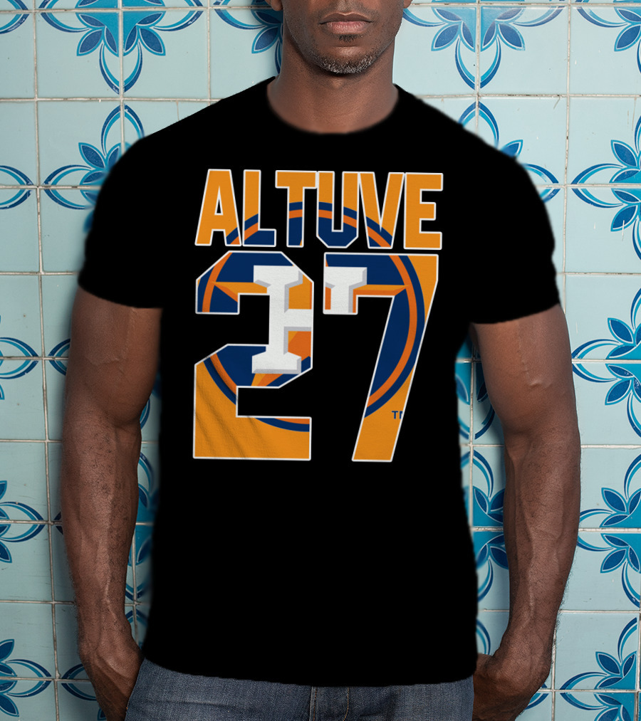 Altuve 27 Houston Astros Baseball T-Shirt