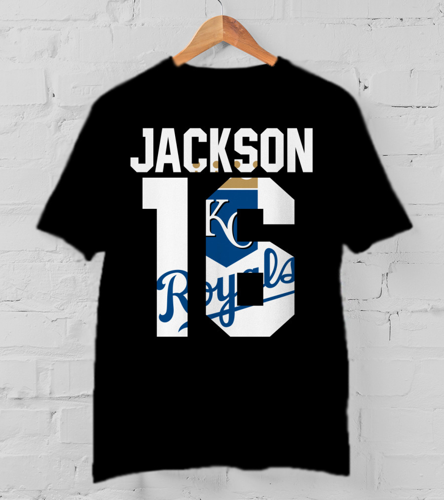 Kansas City Royals Jackson 16 KC T-Shirt