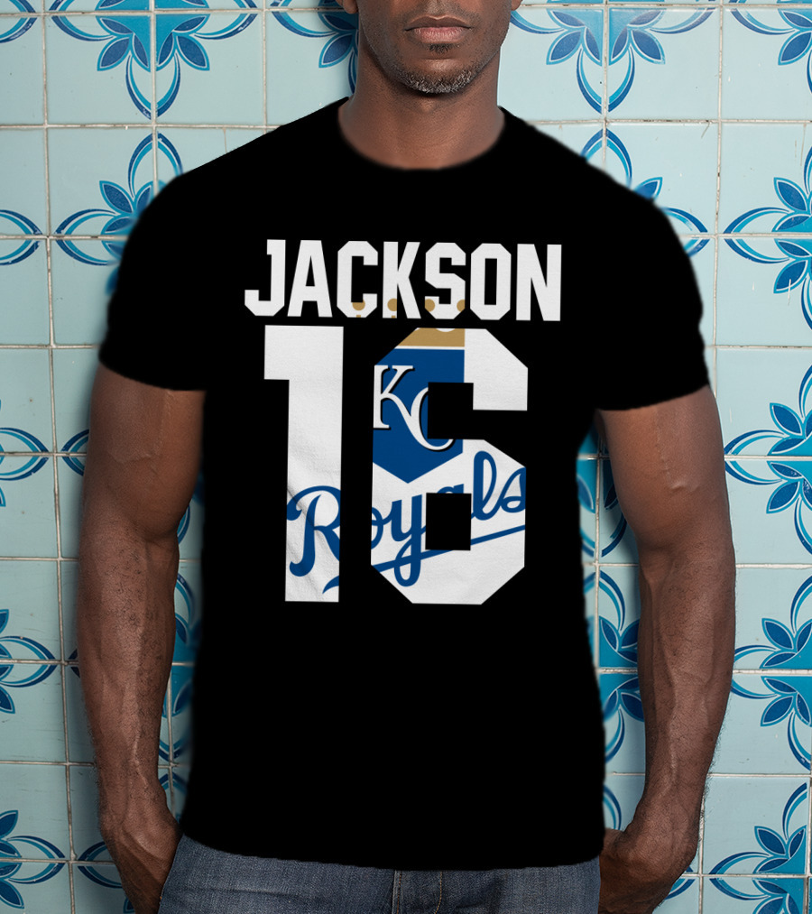 Kansas City Royals Jackson 16 KC T-Shirt