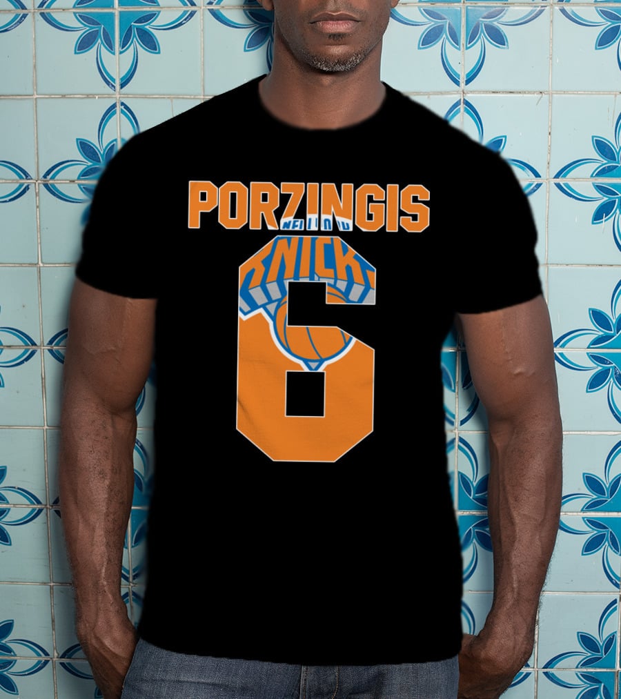 Porzingis New York Knicks Nba T-Shirt